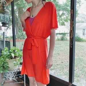 MSK neon dress